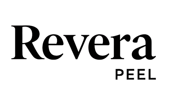Black text 'Revera PEEL' on a white background